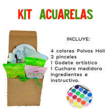 Cargar imagen en el visor de la galería, Kit Manualidades - Acuarelas (1 caja)
