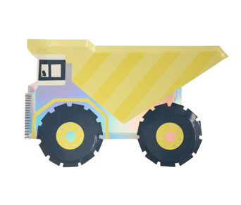 Camiones - Plato camión de volteo (8 piezas)