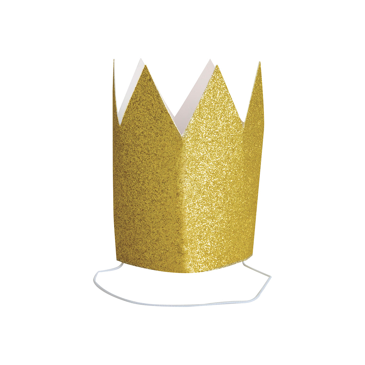Corona - Glitter Dorado (4 piezas)