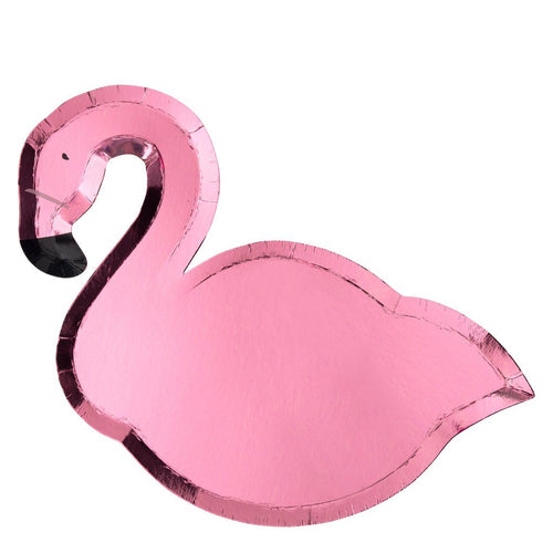 Plato - Flamingo Grande (8 piezas)