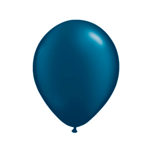 Globo Chico 11" - Nacarado Azul Marino