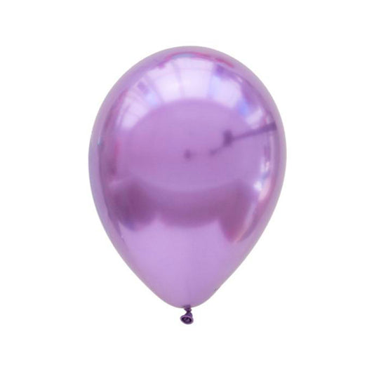 Globo Chico 11" - Cromado Morado