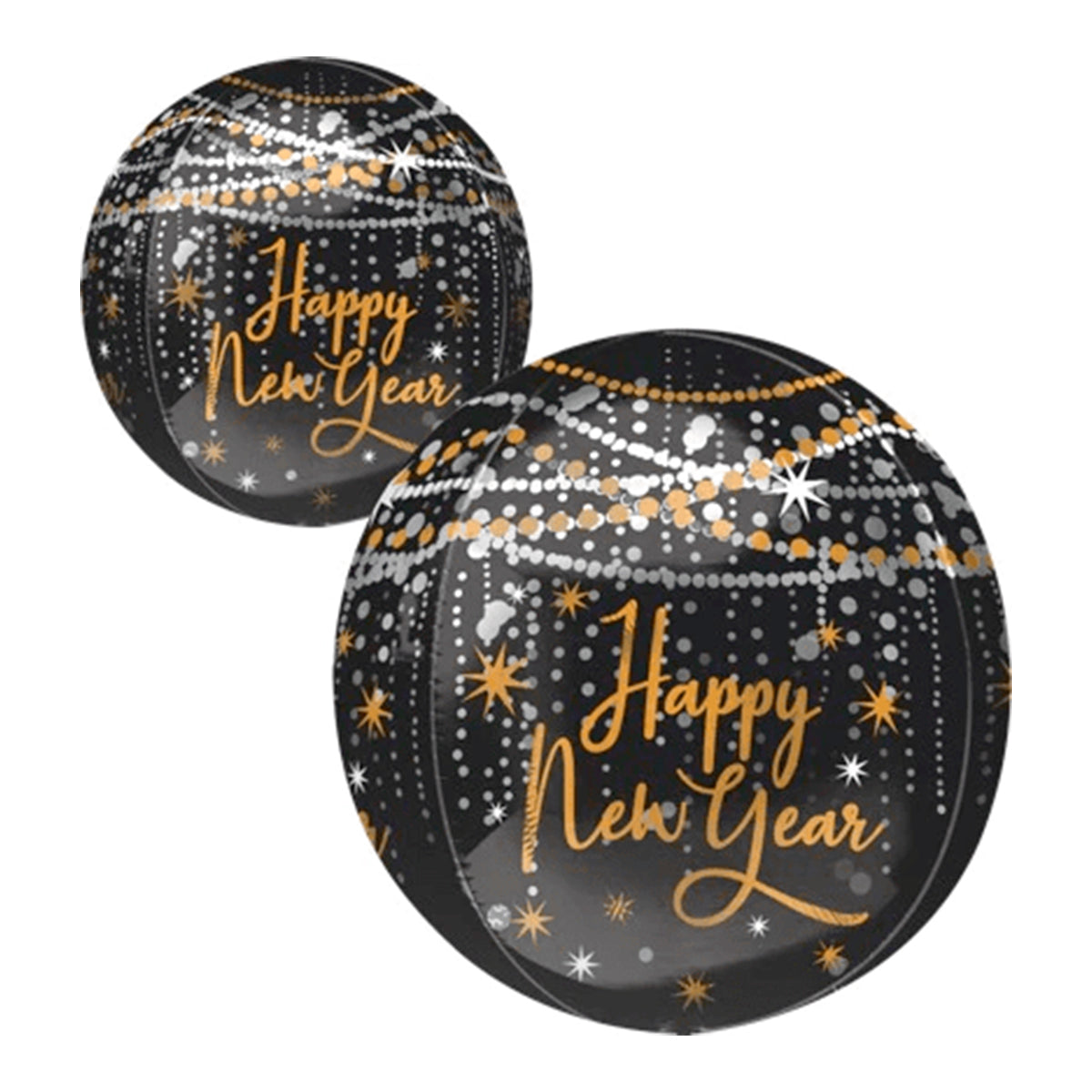 Globo Esfera - Glam Happy New Year