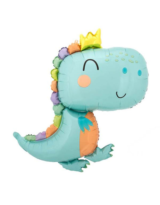 Globo Metalico - Baby Dino Pastel