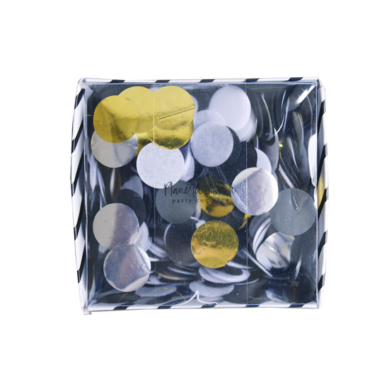 Caja Confetti Redondo - Metálico Grad