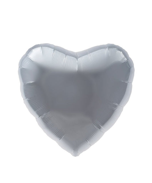 Globo Corazon Chico - Plata