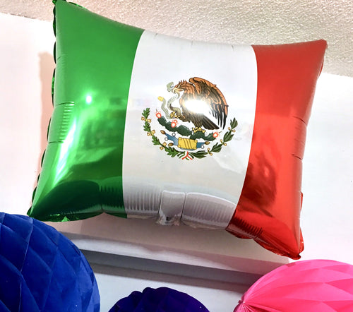 Globo Metalico - Bandera de México Chica