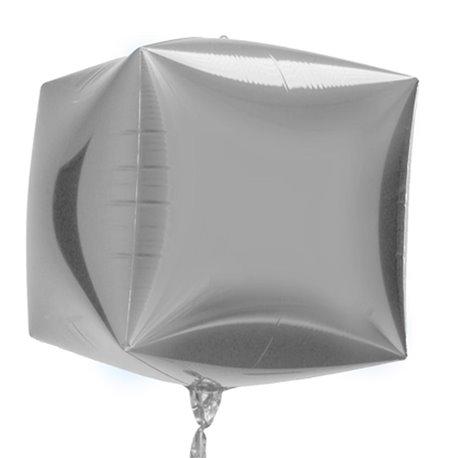 Globo Cubo - Plata