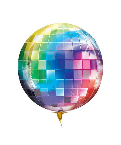 Globo Metálico Esfera - Bola Disco Multicolor