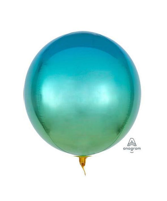 Globo Esfera - Azul y Verde