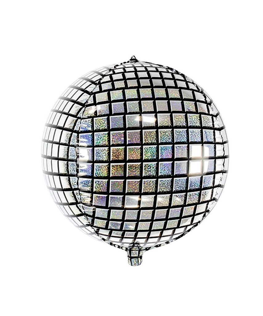 Globo Esfera - Disco Plata