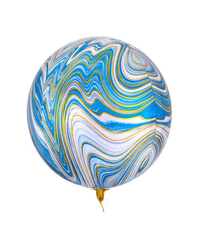Globo Esfera - Marblez Azul