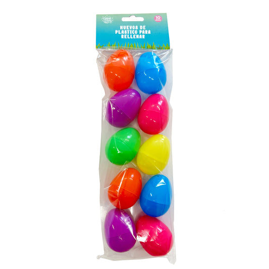 Huevitos de Pascua - Colores (10 piezas)