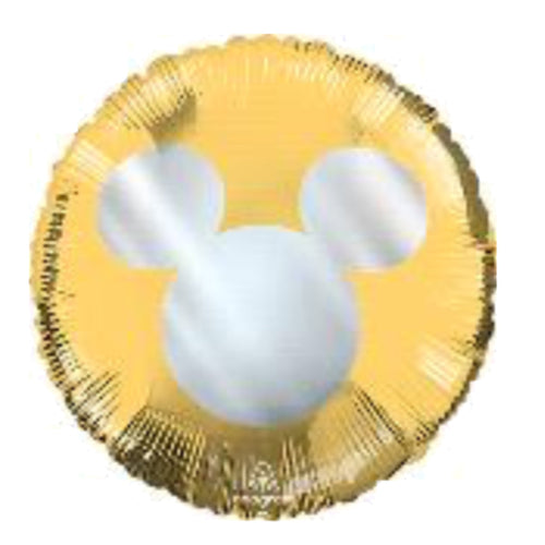 Circulo mediano Dorado Mickey