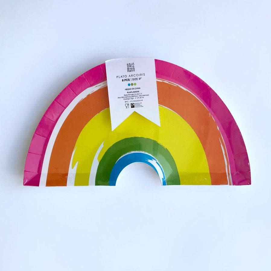 Platos - Rainbow (8 piezas)