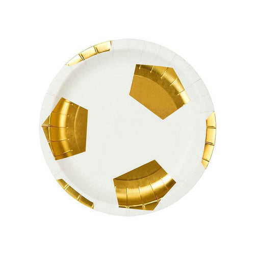 Platos - Balón Fútbol (12 piezas)