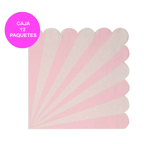 Servilleta Grande - Circus Pink (Caja 12 Paquetes)