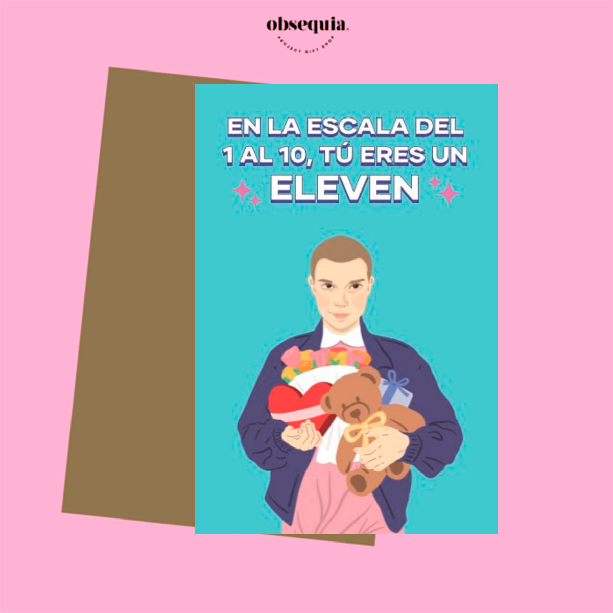 Tarjeta - Eleven (1 pieza)