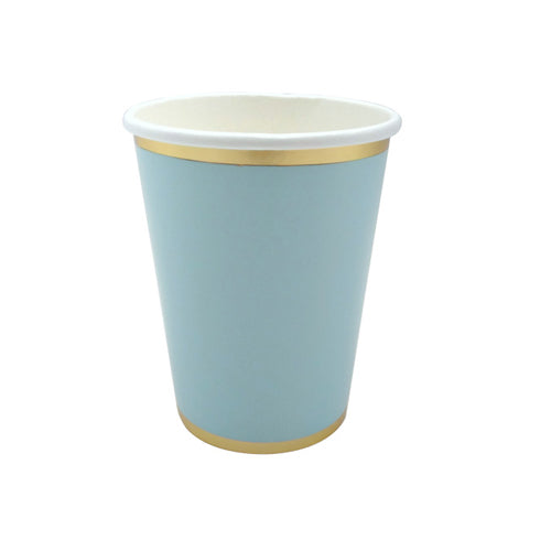 Vaso Azul Claro - chico (8 piezas)